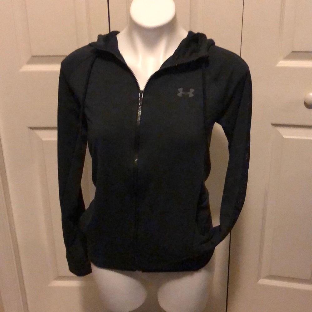 Under ARMOUR zip front light weight jacket